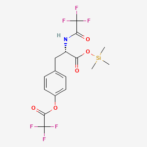 N,O-Bis(trifluoroacetyl)-L-tyrosine trimethylsilyl ester