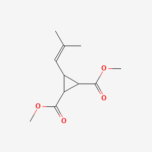 3-(2-Methyl-1-propenyl)-1,2-cyclopropanedicarboxylic acid dimethyl ester