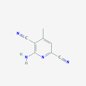 2,5-Pyridinedicarbonitrile, 6-amino-4-methyl-