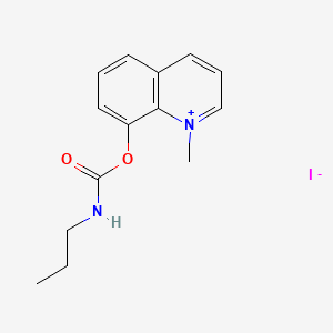 8-Hydroxy-1-methylquinolinium iodide propylcarbamate