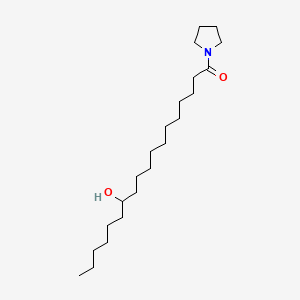 18-Oxo-18-(1-pyrrolidinyl)-7-octadecanol