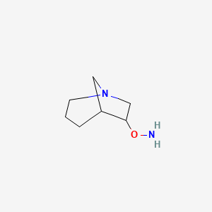 1-Azabicyclo[3.2.1]octane,6-(aminooxy)-,endo-(9CI)