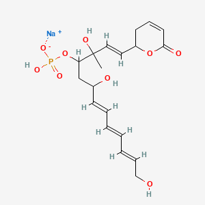 Fostriecin sodium salt from Streptomyces pulveraceus