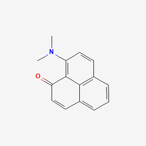 1H-Phenalen-1-one, 9-dimethylamino-