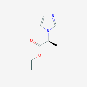 ethyl (2S)-2-imidazol-1-ylpropanoate