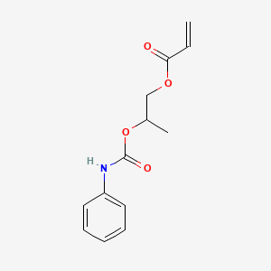 2-Propenoic acid, 2-(((phenylamino)carbonyl)oxy)propyl ester