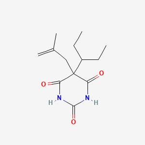 5-(2-Methylprop-2-enyl)-5-pentan-3-yl-1,3-diazinane-2,4,6-trione