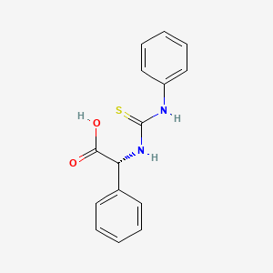 (R)-2-phenyl-2-(3-phenylthioureido)acetic acid