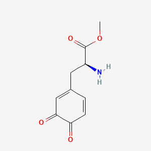 methyl (2S)-2-amino-3-(3,4-dioxocyclohexa-1,5-dien-1-yl)propanoate