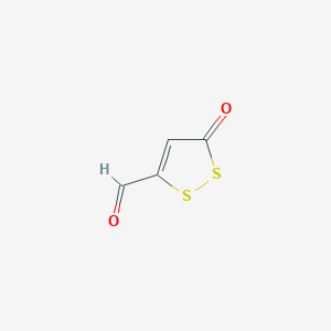 5-Oxodithiole-3-carbaldehyde