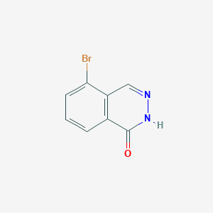 molecular formula C8H5BrN2O B1380963 5-bromo-2H-phthalazin-1-one CAS No. 1433204-06-8