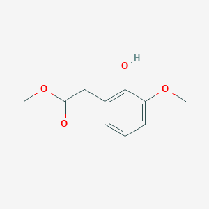 molecular formula C10H12O4 B1380967 Methyl 2-(2-hydroxy-3-methoxyphenyl)acetate CAS No. 103324-26-1