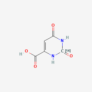 2,4-dioxo-(214C)1H-pyrimidine-6-carboxylic acid