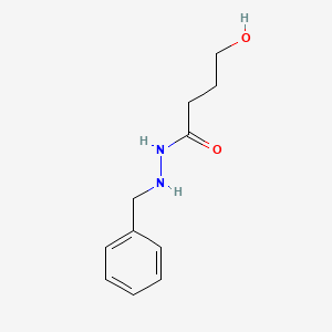 Hydrazine, 1-benzyl-2-(4-hydroxybutyryl)-