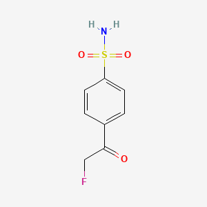 4-(Fluoroacetyl)benzene-1-sulfonamide