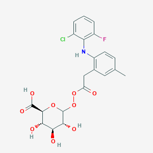 Lumiracoxib acyl-b-D-glucuronide