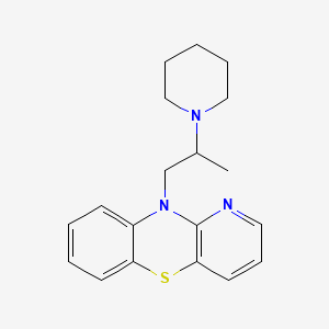 10-(2-Piperidinopropyl)-10H-pyrido(3,2-b)(1,4)benzothiazine