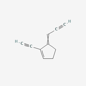 1-Ethynyl-5-prop-2-ynylidenecyclopentene