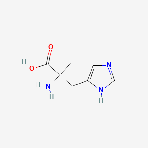 2-amino-3-(1H-imidazol-5-yl)-2-methylpropanoic acid