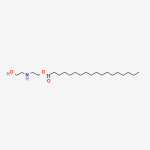 Octadecanoic acid, 2-[(2-hydroxyethyl)amino]ethyl ester