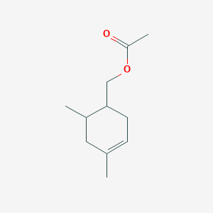 molecular formula C11H18O2 B13809984 (4,6-Dimethylcyclohex-3-enyl)methyl acetate 