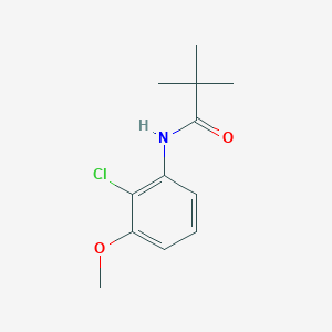 Propanamide, N-(2-chloro-3-methoxyphenyl)-2,2-dimethyl-