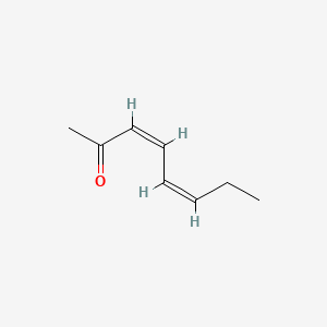 molecular formula C8H12O B13810033 (Z,Z)-octa-3,5-dien-2-one 