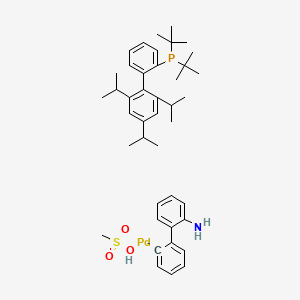 molecular formula C42H59NO3PPdS- B1381005 Tbuxphos PD G3 CAS No. 1447963-75-8