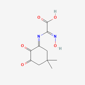 (2Z)-2-[(5,5-dimethyl-2,3-dioxocyclohexylidene)amino]-2-hydroxyiminoacetic acid