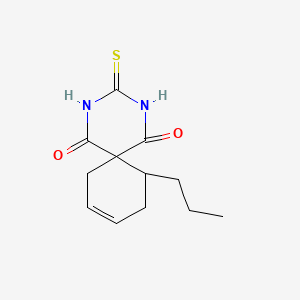 11-Propyl-3-thioxo-2,4-diazaspiro[5.5]undec-8-ene-1,5-dione