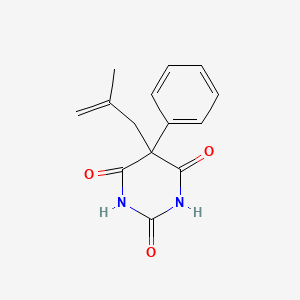 5-(2-Methylprop-2-en-1-yl)-5-phenylpyrimidine-2,4,6(1H,3H,5H)-trione