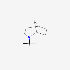 2-Azabicyclo(3.2.1)octane, 2-(1,1-dimethylethyl)-