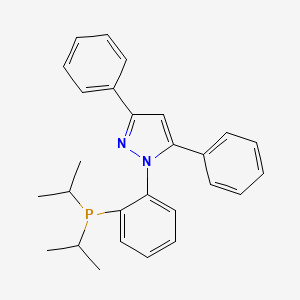 1-[2-[Bis(isopropyl)phosphino]phenyl]-3,5-diphenyl-1H-pyrazole