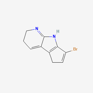 Cyclopenta[4,5]pyrrolo[2,3-b]pyridine,3-bromo-1,5,6,7-tetrahydro-