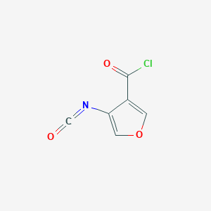 4-Isocyanatofuran-3-carbonyl chloride