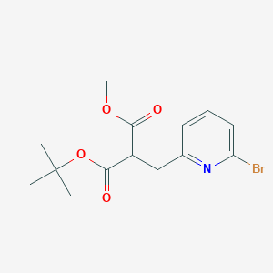 Methyl 3-(6-bromopyridin-2-yl)-2-(tert-butoxycarbonyl)propanoate