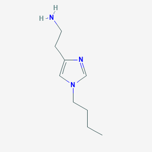 2-(1-Butyl-1H-imidazol-4-yl)ethan-1-amine