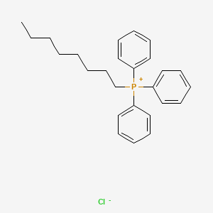 molecular formula C26H32ClP B13810857 Octyl(triphenyl)phosphanium chloride CAS No. 84834-74-2