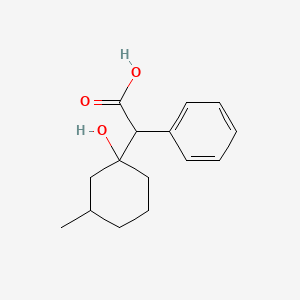 2-(1-Hydroxy-3-methylcyclohexyl)-2-phenylacetic acid