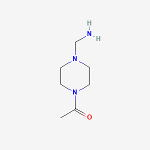 1-[4-(Aminomethyl)piperazin-1-yl]ethan-1-one