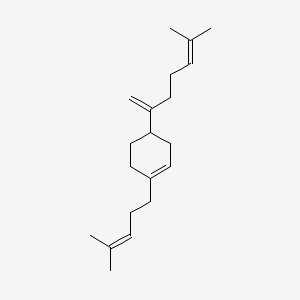 molecular formula C20H32 B13810877 alpha-Camphorene CAS No. 532-87-6