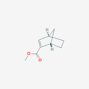 B138109 Bicyclo[2.2.1]hept-2-ene-2-carboxylic acid, methyl ester, (1S)-(9CI) CAS No. 136520-60-0