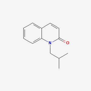 2(1H)-Quinolinone, 1-(2-methylpropyl)-