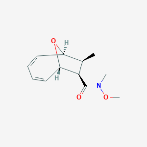 (1R,6S,7R,8S)-N-methoxy-N,8-dimethyl-9-oxabicyclo[4.2.1]nona-2,4-diene-7-carboxamide