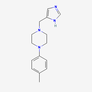 1-(1h-Imidazol-4-ylmethyl)-4-p-tolyl-piperazine