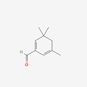 3,3,5-Trimethylcyclohexa-1,5-diene-1-carbaldehyde