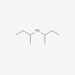 molecular formula C8H18Hg B13811428 MERCURY, DI-sec-BUTYL- CAS No. 691-88-3