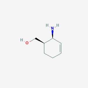 3-Cyclohexene-1-methanol,2-amino-,cis-(9CI)