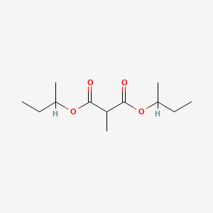 Propanedioic acid, methyl-, bis(1-methylpropyl) ester