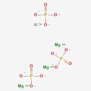 molecular formula AlMg3O12P3 B13811496 Magnesium aluminum phosphate 